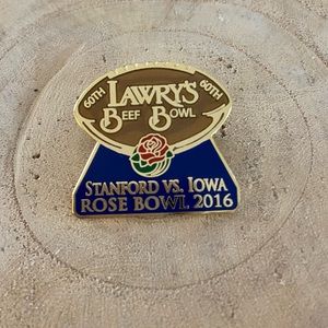 Iowa / Stanford 2016 Rose Bowl Commemorative Pin